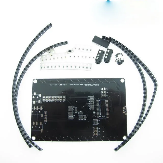 FFT สเปกตรัมเพลงเสียงควบคุม LED Dot Matrix เครื่องวิเคราะห์สเปกตรัมการผลิตอิเล็กทรอนิกส์ DIY
