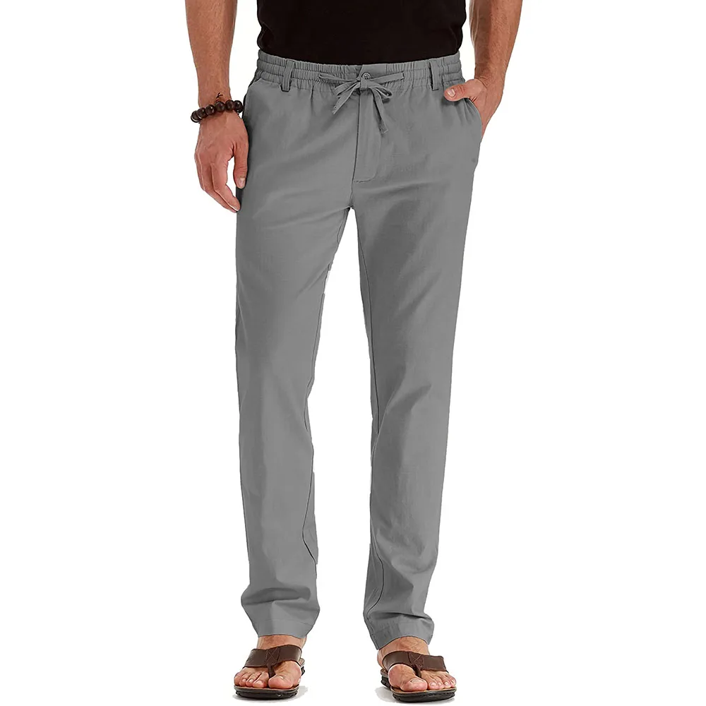 New Men's Fashion Suit Pants Joggers Tracksuit Pants Large Size Breathable Sports Casual Pants Male Streetwear Business Trousers