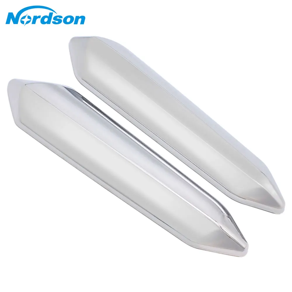 

Nordson Motorcycles Windshield Strut Covers Decorative Windscreen Accent Trim Chrome For Honda Goldwing GL1800 2018 2019 2020