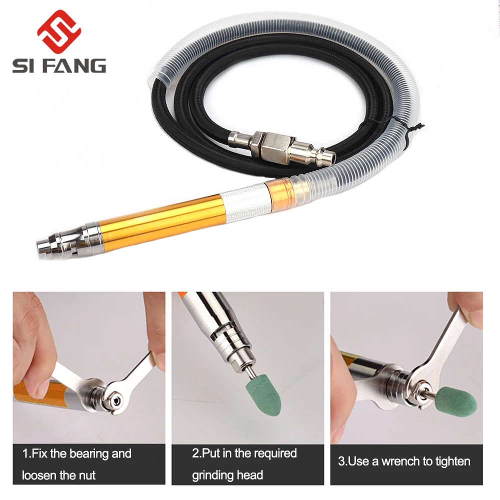 3mm&2.38mm  Air Pencil Die Grinder Micro Pneumatic Kit Air Pressure Grinder Polish Engraving Dremel Tool High Quality