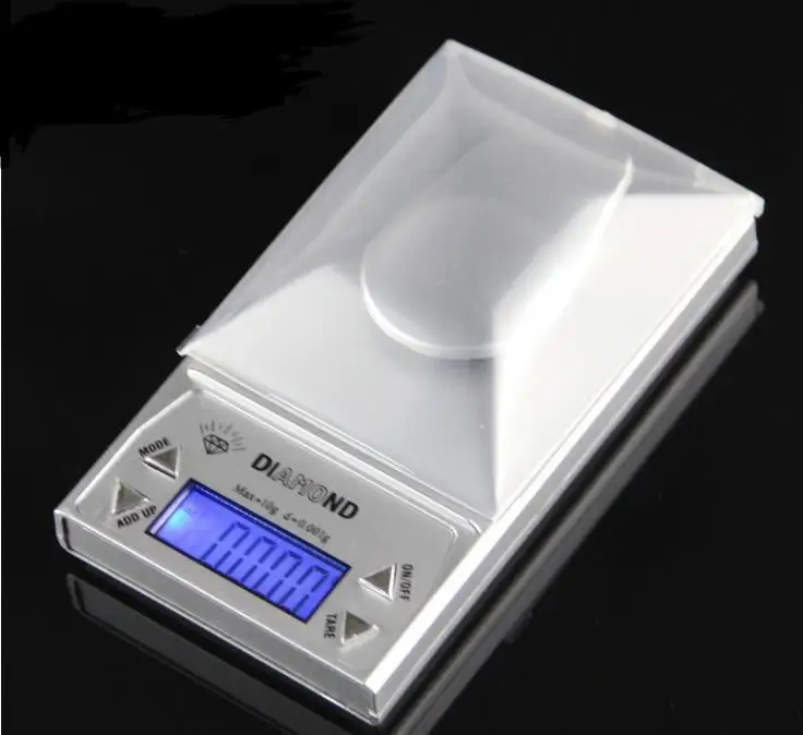 20PCS 10g/0.001g High Guality Digital Electronic Pocket Jewelry Diamond Weighting Scale Weight Balance Scales  SN551