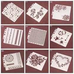 Stars/Flowers New DIY Layering Stencils Wall Painting Scrapbooking Coloring Embossing Crafts Album Decor Paper Card Template