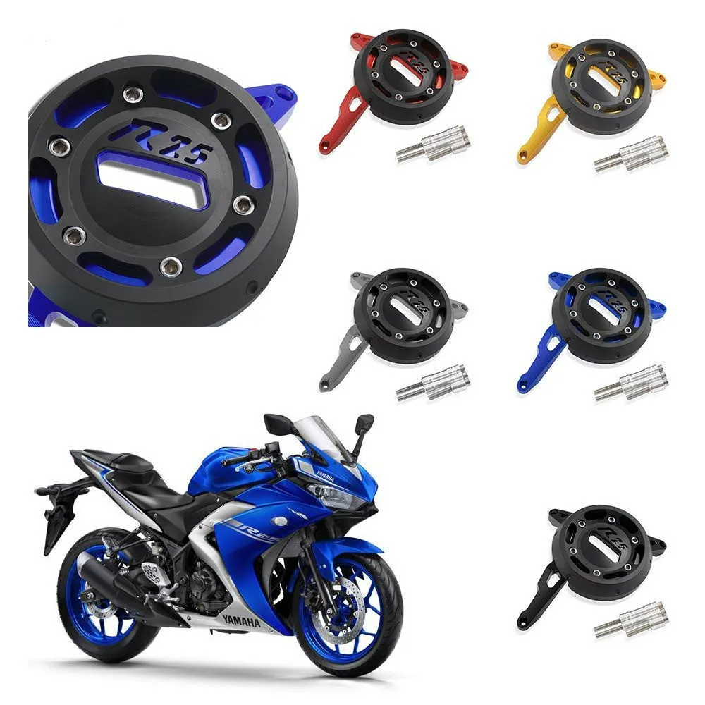 

For Yamaha YZFR25 YZF R25 2014 2015 2016 2017 2018 Motorcycle Engine Stator Cover Engine Guard Protection Side Shield Protector