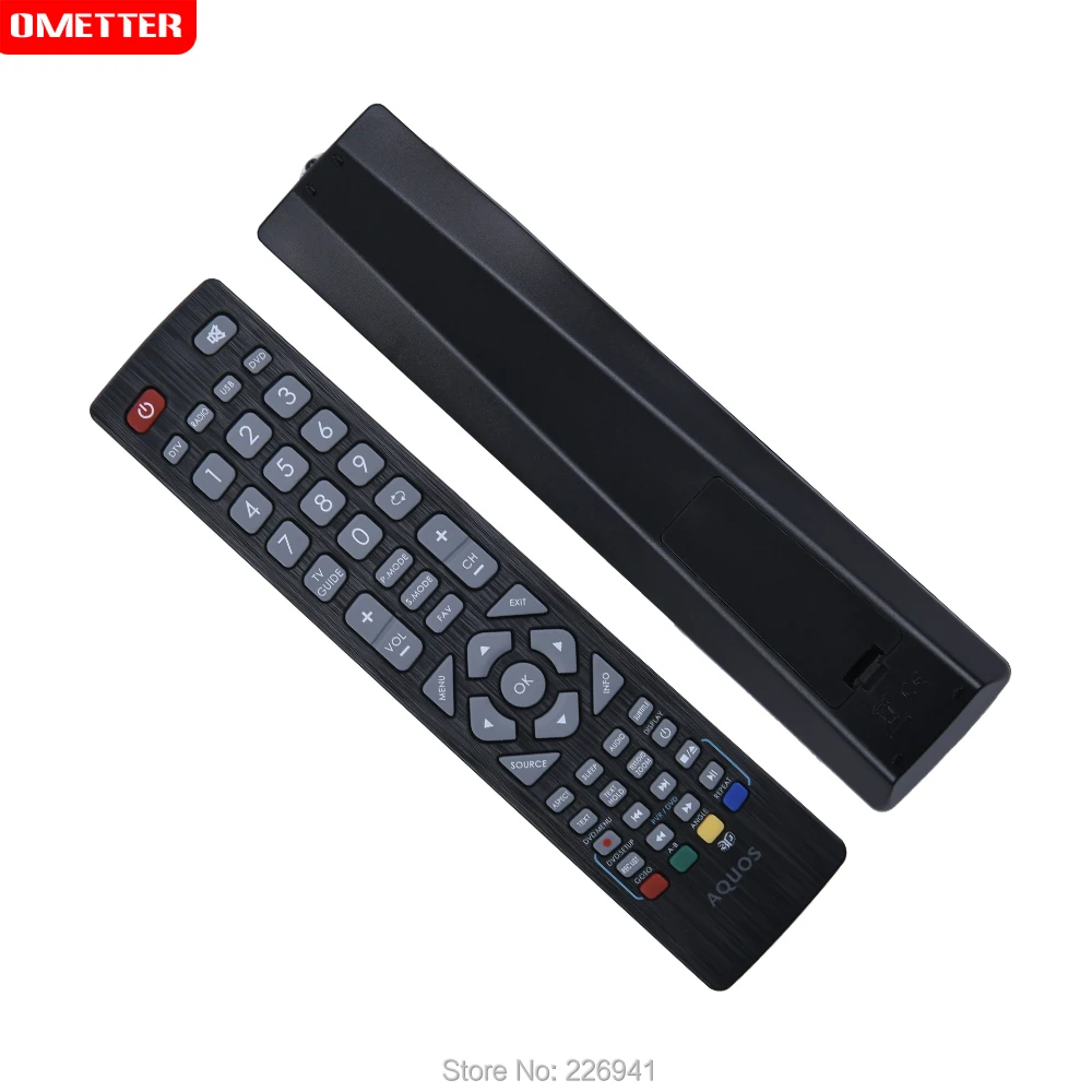 SHW-RMC-0103 Remote Control for Sharp Aquos Smart TV LC-32CFE5200E LC-40CFE5200E LC-43CFE5200E LC-32HG3141K LC-40FG3241K LC-22CF