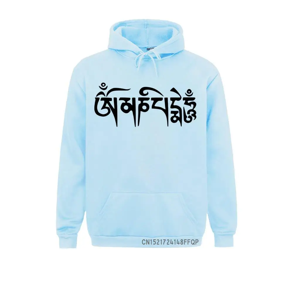 Men Coats Om Mani Padme Hum Pullover Winter Style Hoodies Mens Buddhism Sweatshirt Religion Clothing