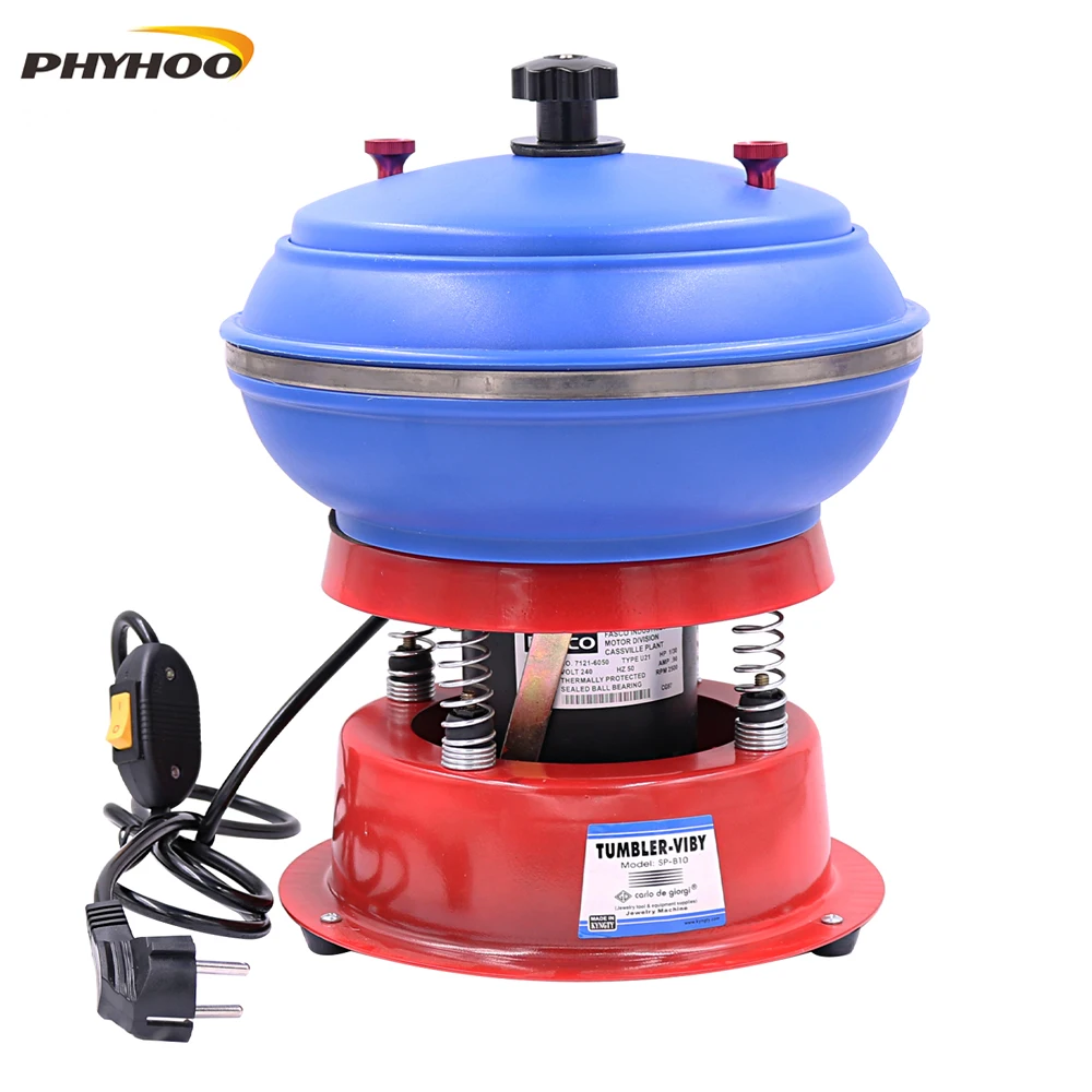 

Capacity 3kg Polishing Machine Vibratory Tumbler Vibrating Polishing Machine For Metal Jewelry Polisher Grinder jewelry Tools