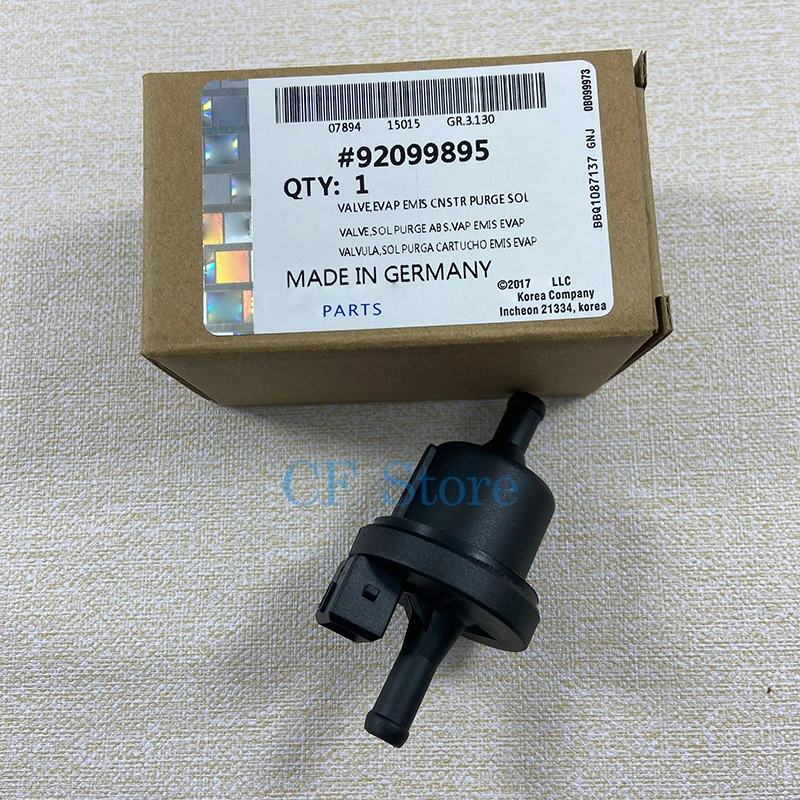 Original Engine Carbon Tank Solenoid Valve 92099895 For Chevrolet Aveo Sail Matiz Epica Lovr Daewoo Lanos Buick Regal Opel Astra