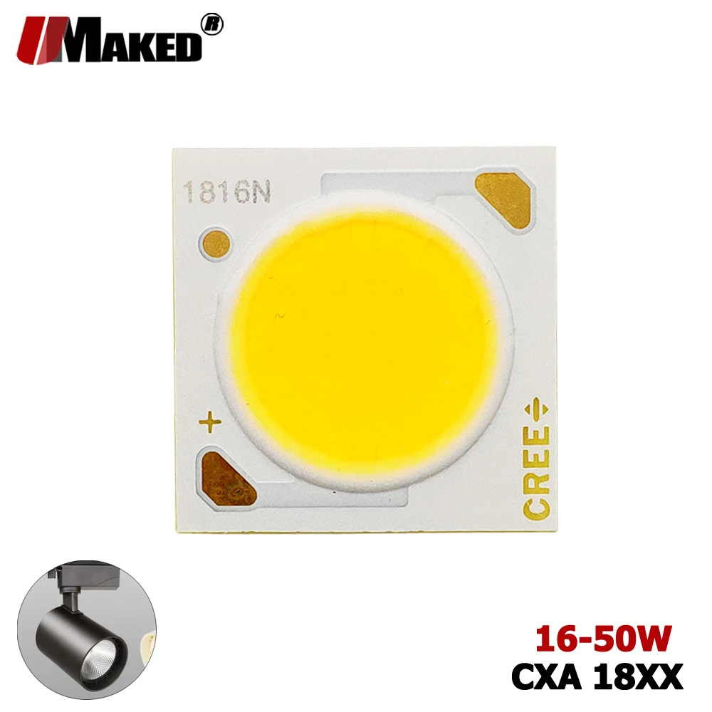 Oryginalny Cree XLamp CXA 1816 1820 1830 Ra80 1400mA emiter Led-COB układ lampy 3000K-4000K-6000K DC36V podstawa ceramiczna źródła światła