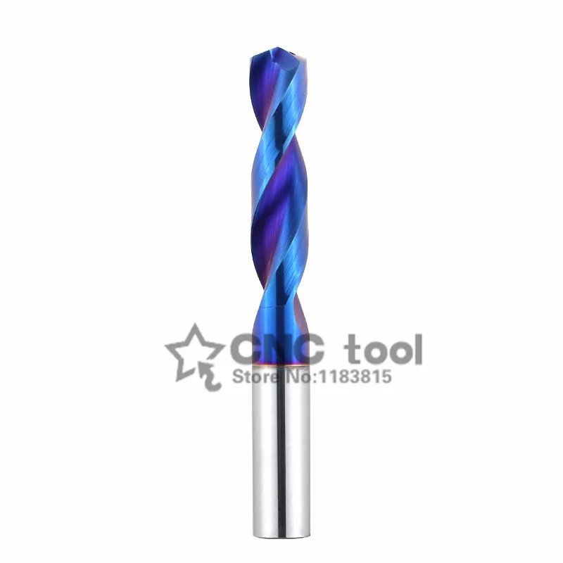 1.0-16.0 Mm 3D Padat Bor/Internal Dingin Bor, baja Tungsten Bor Super Keras Stainless Bit Nanometer Coating Alat