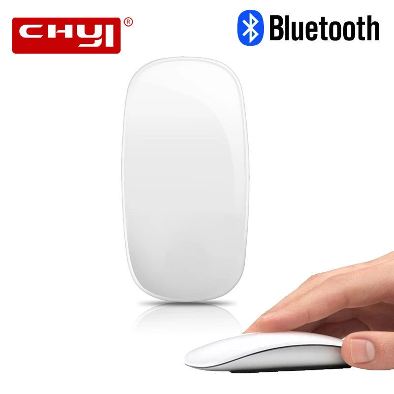 Ultra-thin Bluetooth 3.0 Wireless Mouse Arc Touch Optical Computer Mouse 1600DPI 3D Ergonomic PC Computer Mice For Apple Macbook