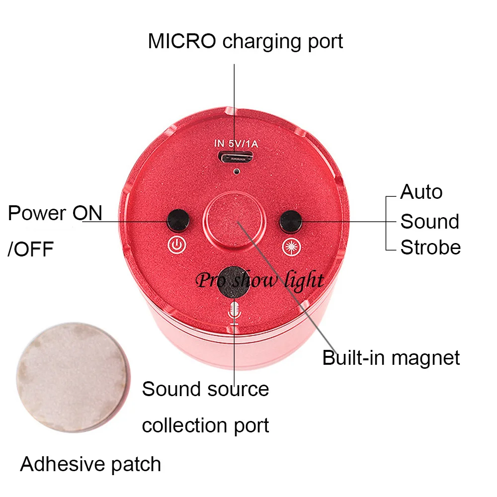 Mini Portable Rgb Laser Projector Dj Dance Disco Bar Familie Kerst Verlichting Effect Podium Laserlicht Club Party Show Light