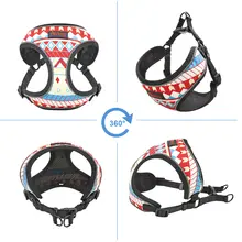 Reflective Nylon Dog Cat Harness Vest #3