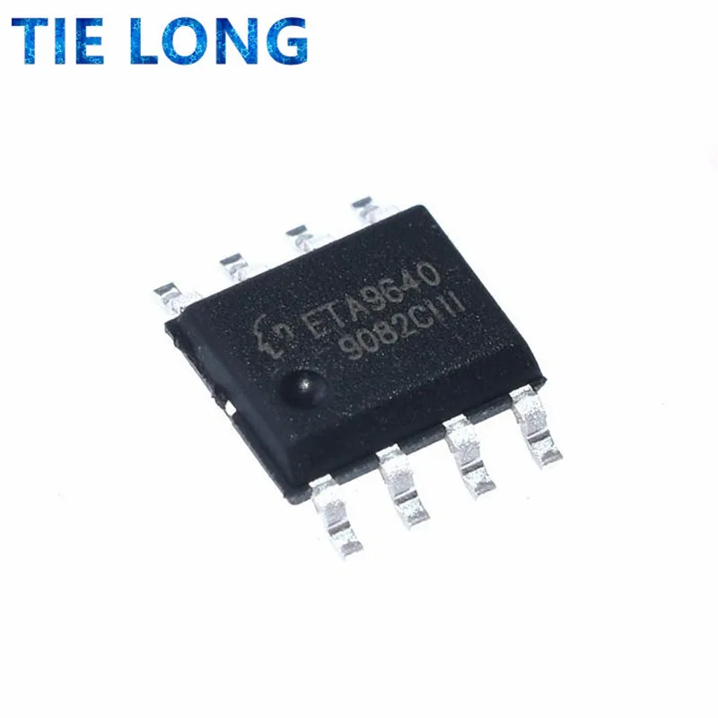 10pcs/lot ETA9640 ETA9640E8A 5V1A SOP-8 Synchronous boost type linear lithium charge IC