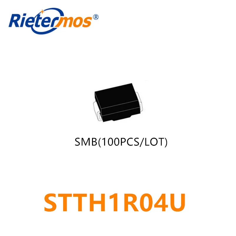 100 قطعة STTH1R04U SMB DO214AA صنع في الصين