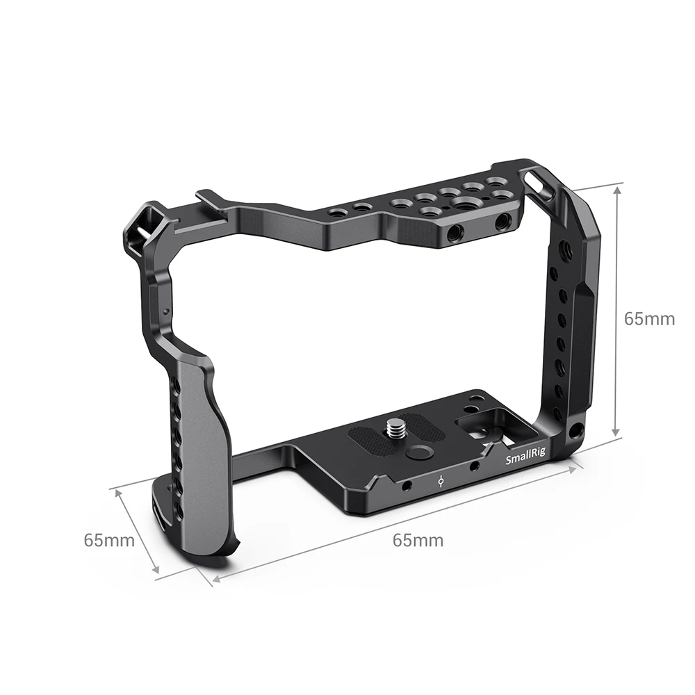 SmallRig DSLR gh5 Camera Cage For Panasonic gh5 / For Lumix gh5s With Cold Shoe Mount 1/4 3/8 Thread Holes and Nato Rail 2646