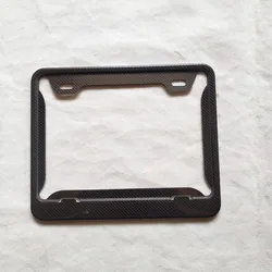 suitable for Spain moto motorcycle number license plate holder frame motorcycles numbers plates metal Imitation carbon fiber