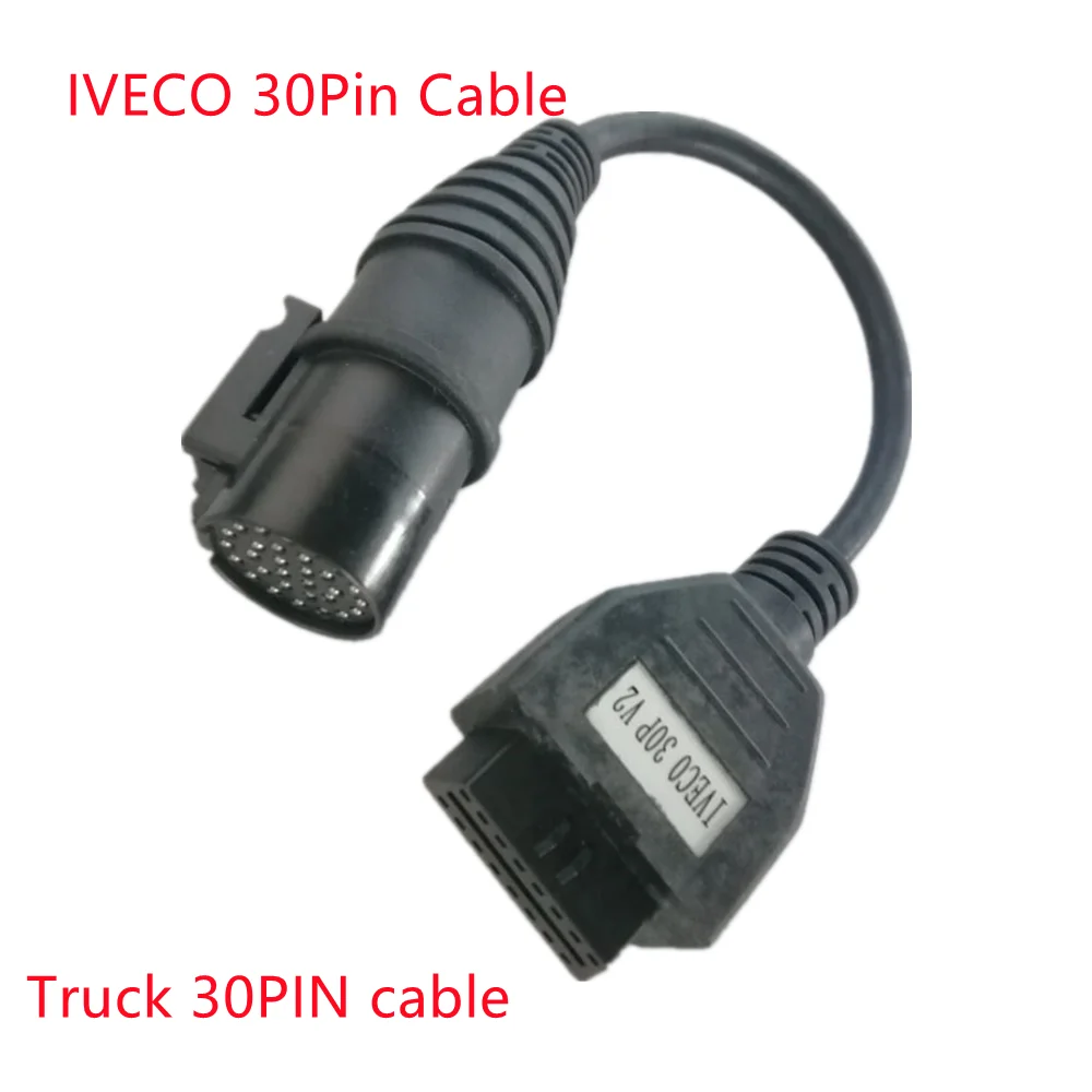 Acheheng Truck cables for IVECO 30Pin Cable & TCS For Trucks Diagnostic Tool OBD 2 OBD II Connector cable