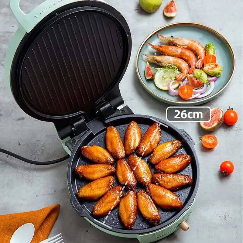 Electric Baking Pan Household Removable and Washable Mini Double-sided Heating Pancake Machine Automatic Power Off Pancake Pan