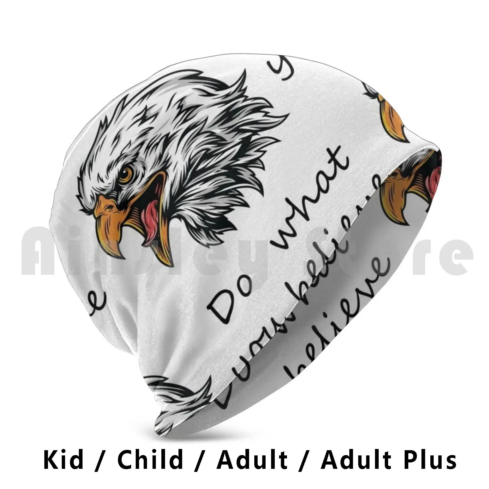 

Amazing Do What You Believe Beanie Hedging Cap DIY Print Cushion Awesome Beauty Womens Men Mobile Cover Pants