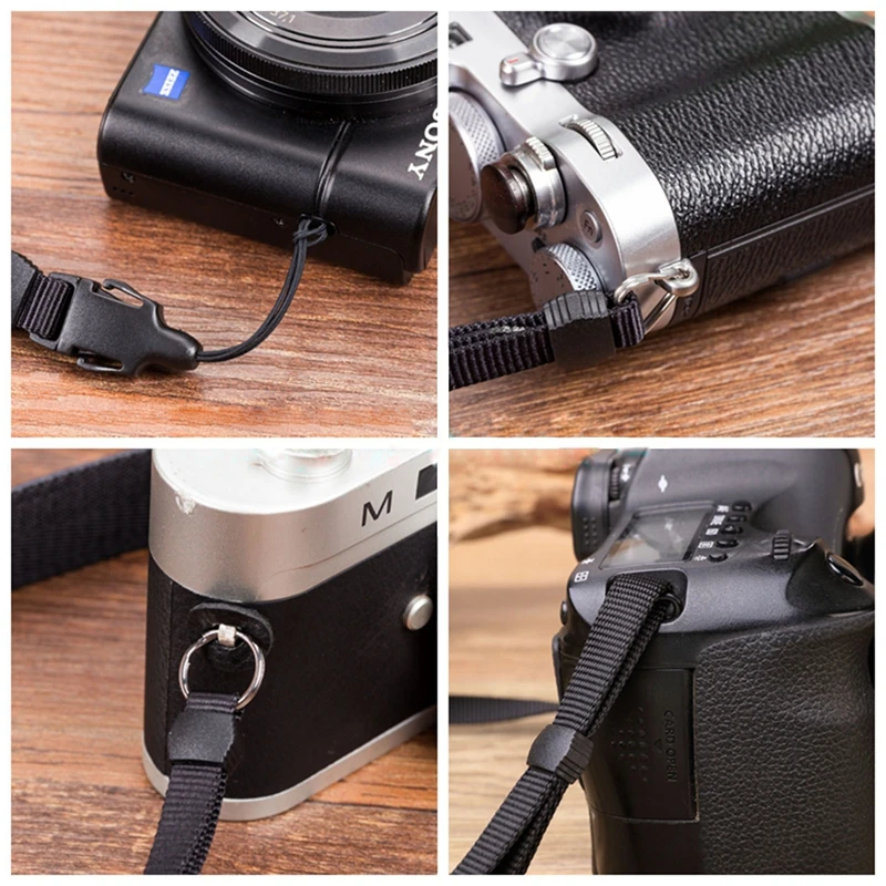 Originali Fatti A Mano Coreano Stile Semplice del Cuoio Genuino Tracolla della Fotocamera DSLR Neck Strap per Canon Nikon Sony Fuji Olympus