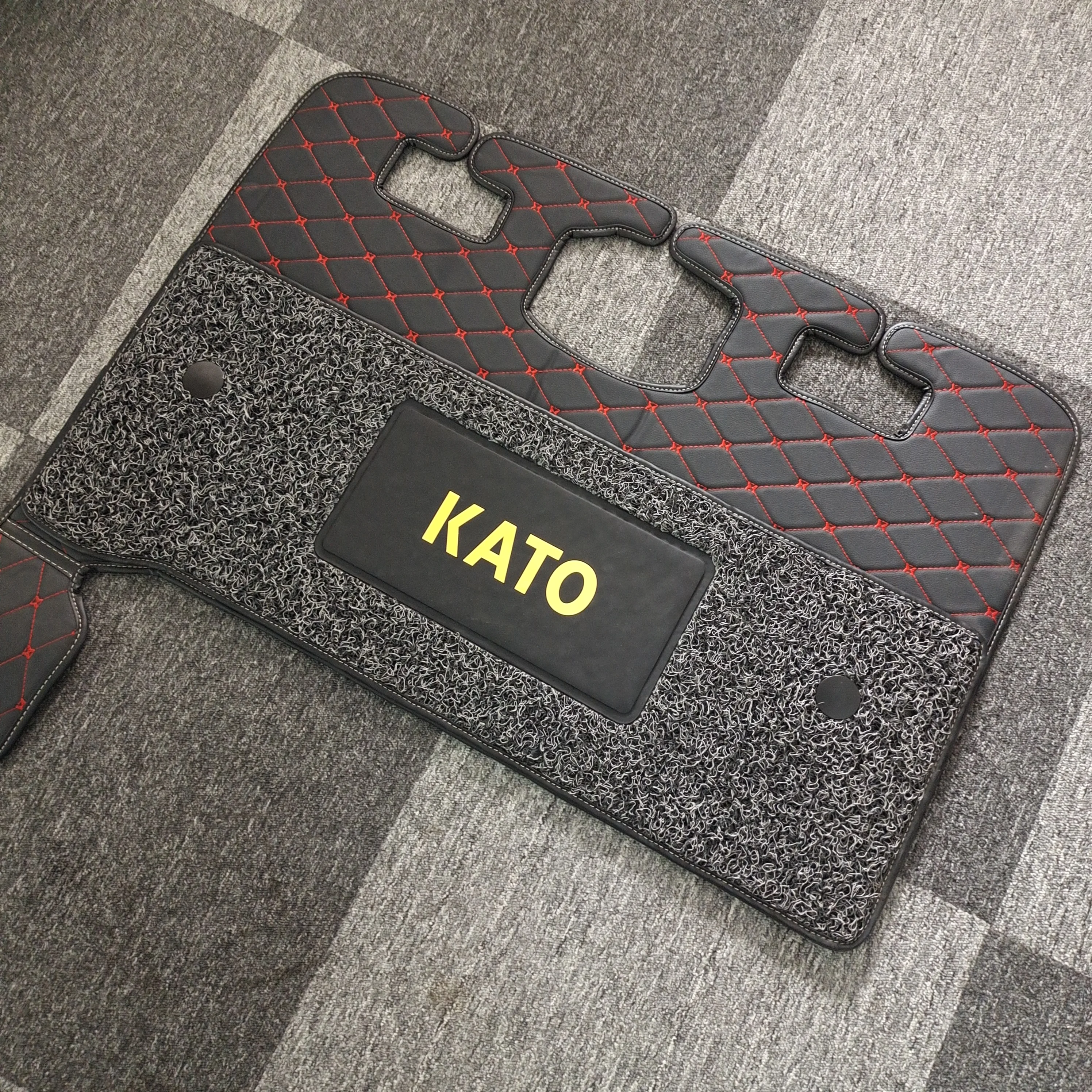 For KOTO HD Excavator Cab Foot Pad Emulsion Car Chassis Mats HD307US  HD512-3 HD820R HD1023 Parts FREE SHIPPING