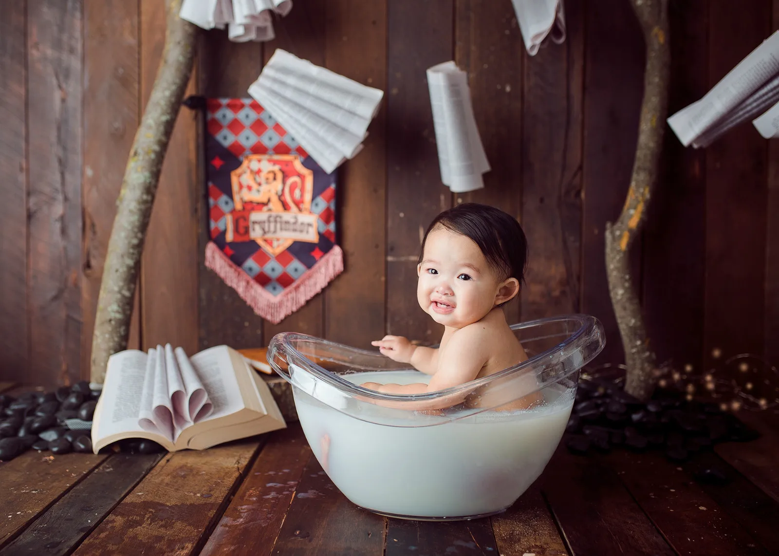 Newborn Photography Props The New Bath Crock Clear Bathtub Baby Photo Shooting Accessoes Posing Container