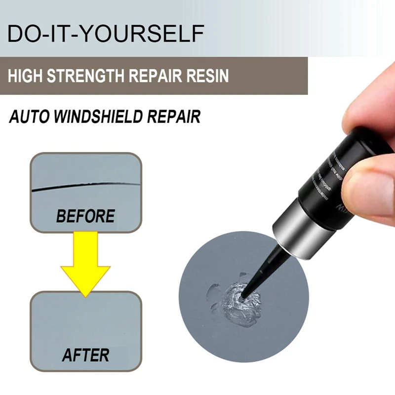 Auto Nano Windschutzscheibe Reparatur Flüssigkeit Automobil Fenster Glas Riss Reparatur Mittel Auto Auto Fahrzeug Glas Bruch Remover Tool Kit