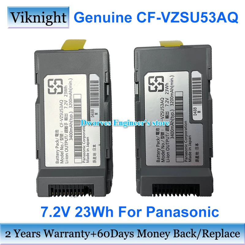 

High Capacity CF-VZSU53AQ CF-VZSU53W Battery For PANASONIC TOUGHBOOK CF-H1 CF-U1 CF-H2 CF-VZSU53JS CF-VZSU53 A6YB AC2D 3400mah