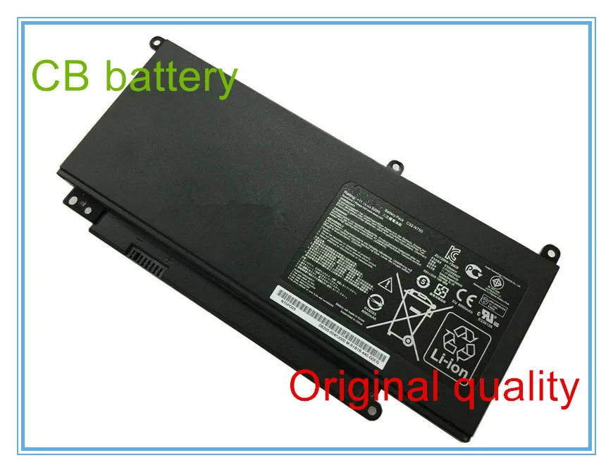 

Laptop battery For N750 N750J N750JK N750JV N750Y47JK-SL N750Y47JV-SL 6260mAh/69Wh