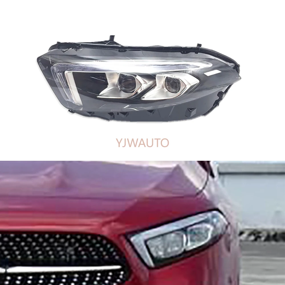 LED Headlights For Mercedes-Benz A-Class W257 A180L A180 A200L A200 2019 Headlamp Assembly Auto Whole Car Light Assembly