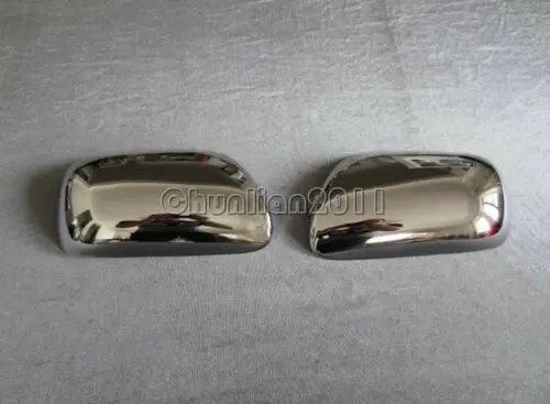 Chrome Rearview Side Mirror Cover Trim for Toyota 09-11 Corolla Matrix 07-11 Yaris 04-09 Prius