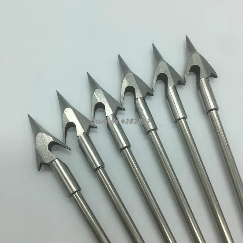 

5/10pcs Stainless Steel Bow Fishing Slingshot Catapult Dart Arrow Head Broadheads Arrowheads Hunting Shooting Tips