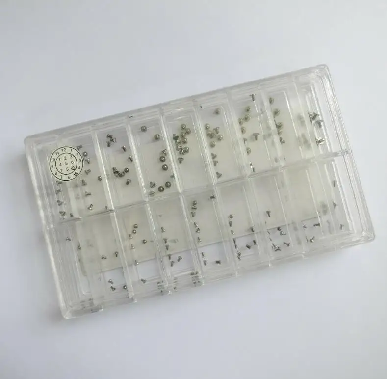 6049HS Assortment of High End Straight Line Head Stainless Steel Mini Fixing Screw for Watch Case Back