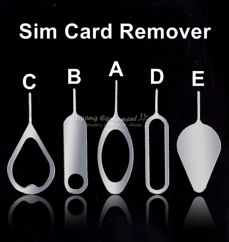 10pcs/lot Smartphone Take Sim Card Remover Tool Pin Needle Replacement Parts for IPhone Samsung Blackberry Xiaomi Oppo Huawei