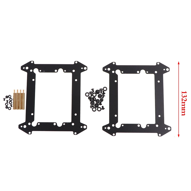 12CM Fan Hard Drive Bracket SSD 3.5 Inch Hard Drive Multi-layer Stacking Bracket-F(x)