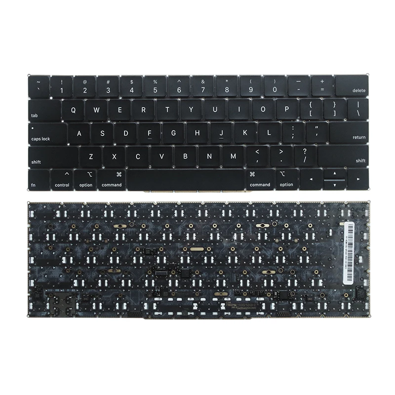 Imagem -02 - Teclado do Laptop para Macbook Pro A1706 A1707 20232023 A1708 A1534 A1989 A1990 us ru