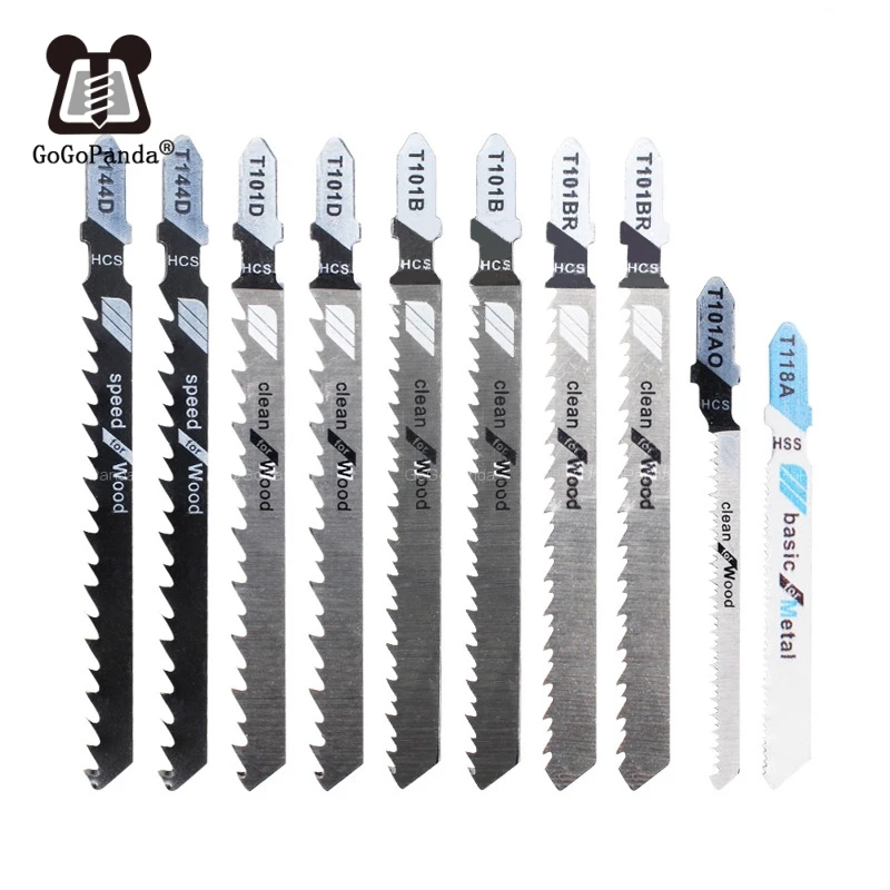 10 Pieces/sey Curve Blade Covered Electric Tools Curve Sawing Wood Based Cutting Aluminum Metal Saw Tooth Serration