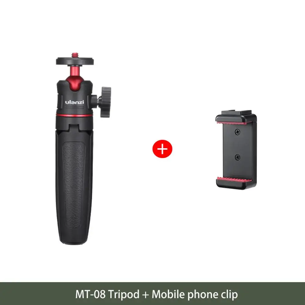 Ulanzi MT-08 DSLR SLR Phone Vlog tripod KIT Cold Shoe Phone Mount