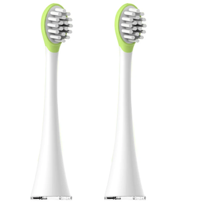 

SEAGO Sonic Toothbrush Head Dupont Nylon Replaceable Brush Heads 2PCS/set Fits for SK2 Soft Brush SG850