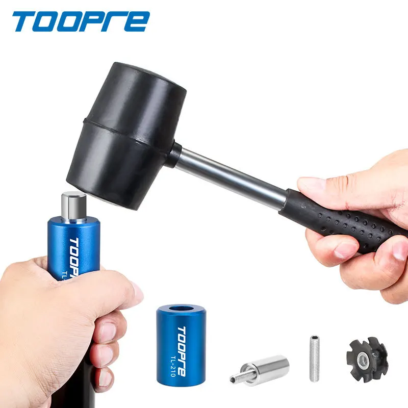 

TOOPRE Outdoor Bicycle Star Nut Setting Installing Tool Setter Kit MTB Road Bike Fork Headset Installer Cycling Accessories