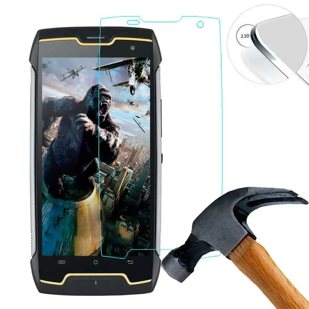 واقي شاشة الهاتف الذكي Cubot King Kong CS ، زجاج مقسّى لـ Cubot KingKong ، IP68