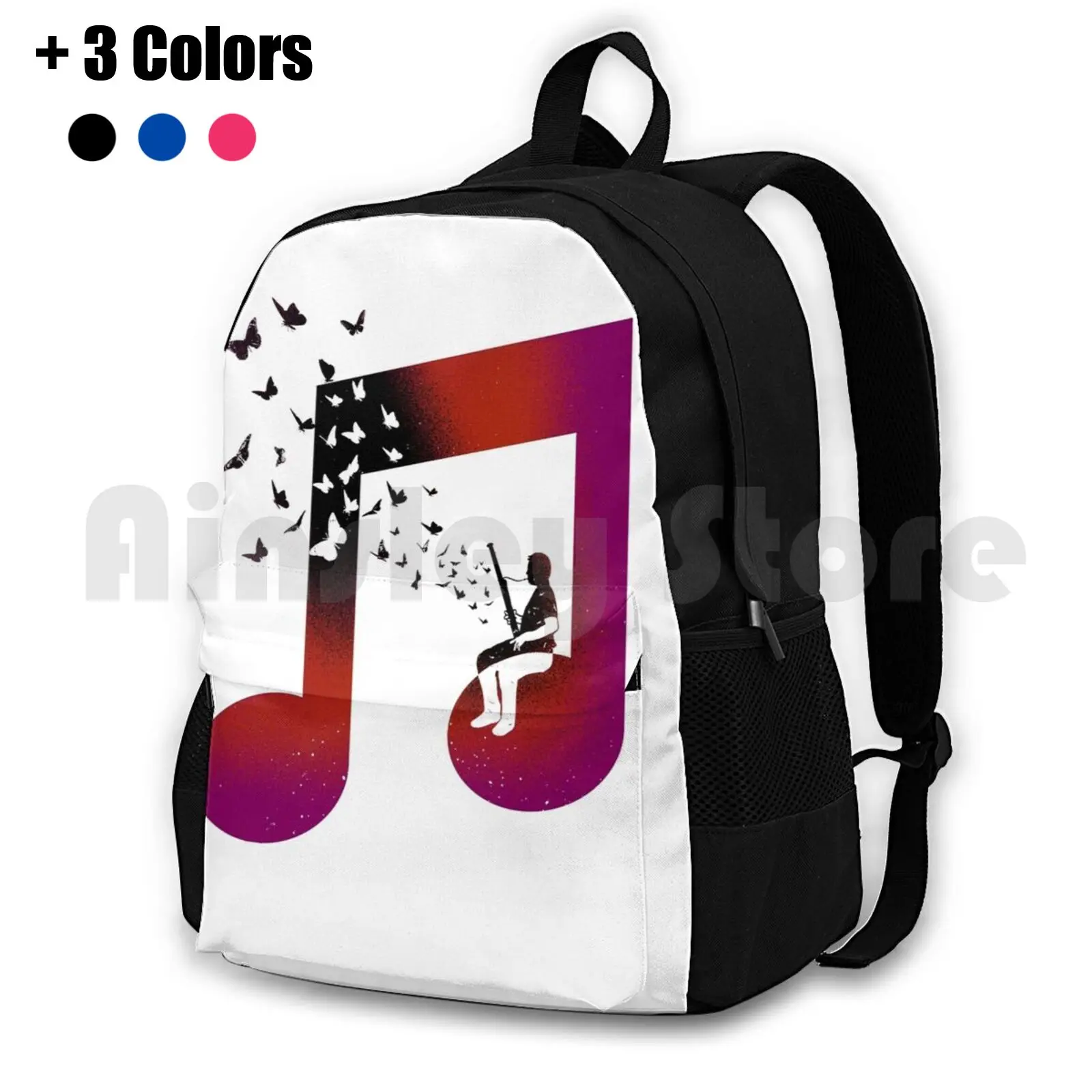 Music Bassoon Outdoor Hiking Backpack Riding Climbing Sports Bag Music Bassoon Double Basses Double Bassoon Chamber Music