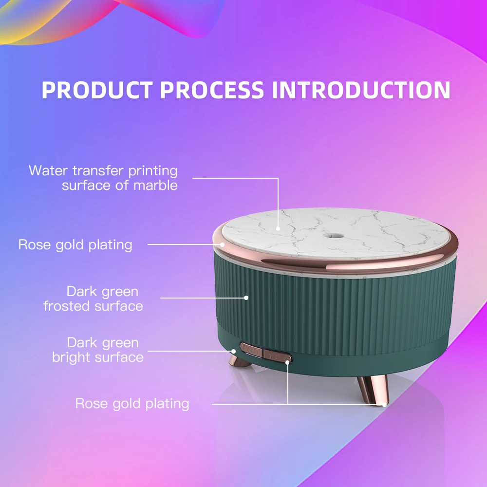 Afstandsbediening 500Ml Grote Volume Luchtbevochtiger Ultrasone Aromatherapie Luchtbevochtigers Diffusers Houtnerf Essentiële Olie Diffuser