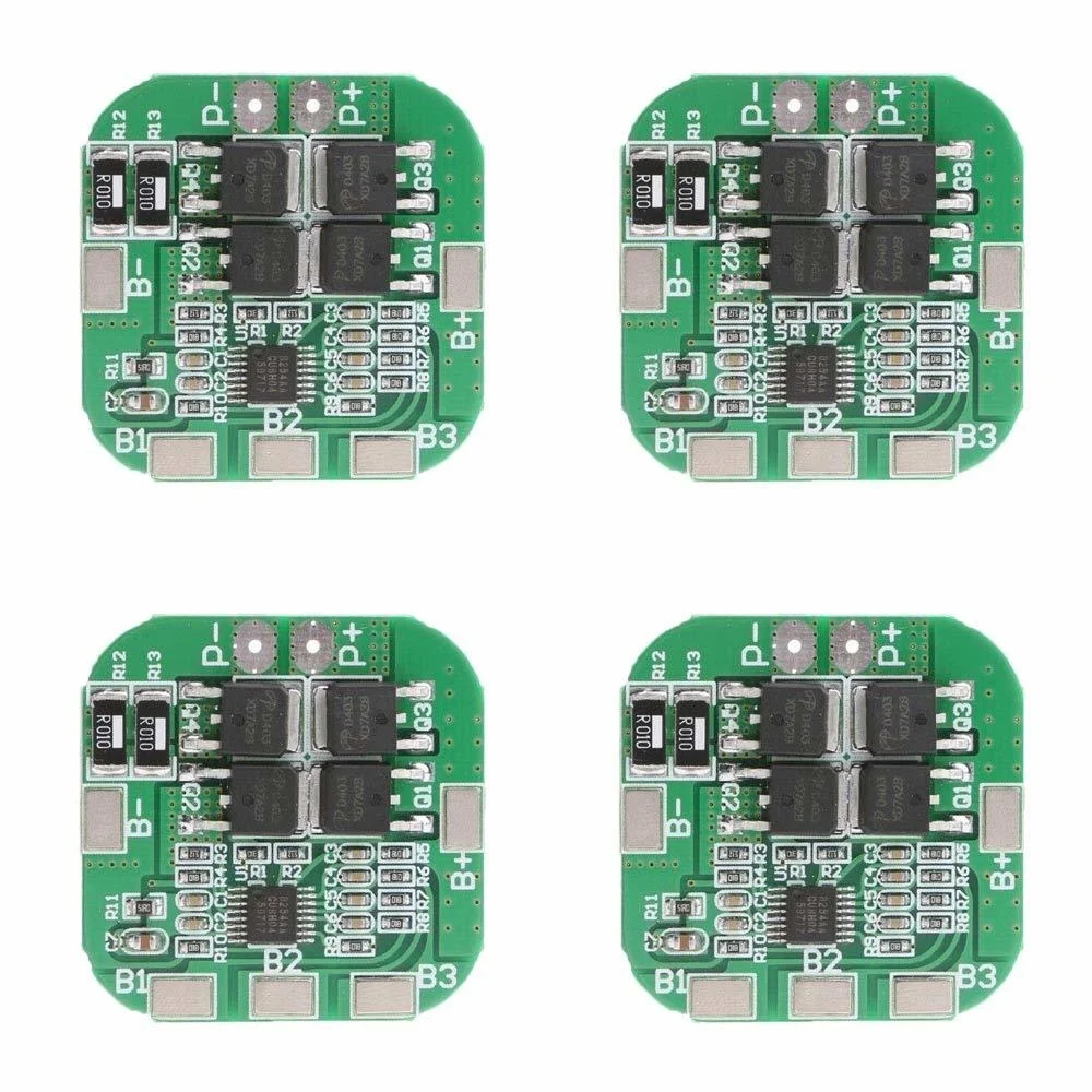 

4S 14.8V 16.8V 20A Peak Li-ion BMS PCM Battery Protection Board BMS PCM for Lithium LicoO2 Limn2O4 18650 LI Battery diy kit