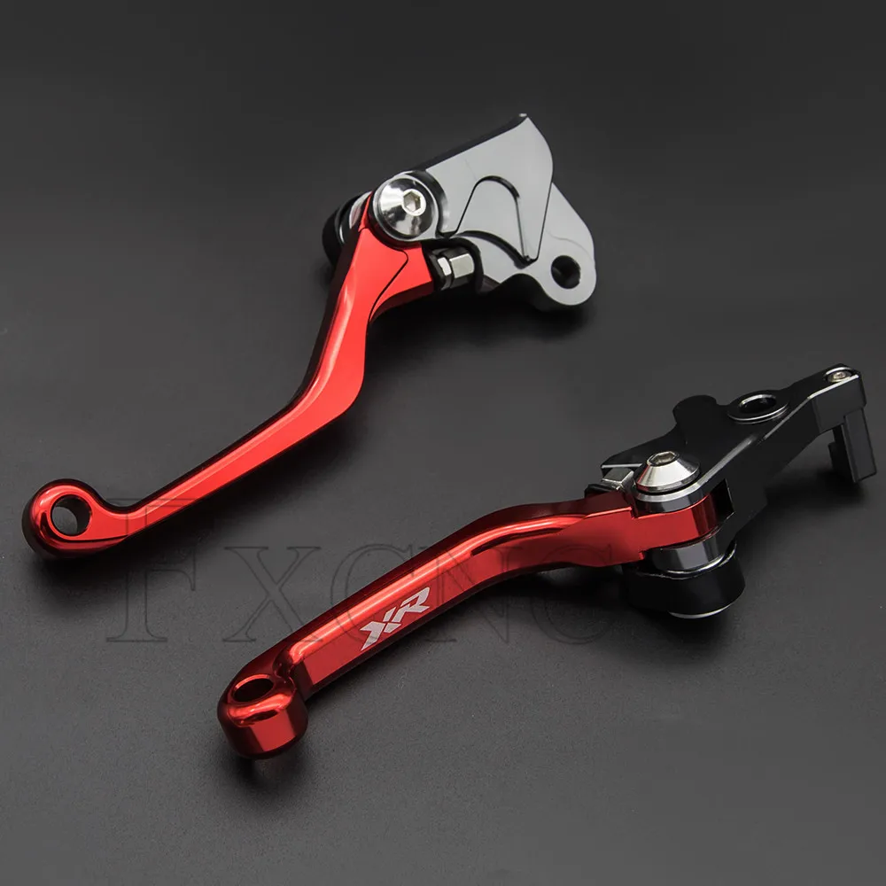 CNC Motocross Foldable Aluminum Pit Bike Brake Clutch Levers Handle For Honda XR 250 Tornado 2005 2006 2007 2008 2005-2008