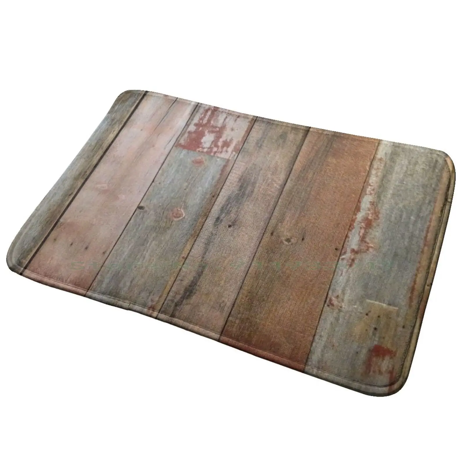 Farmhouse Chic Rustic Western Country Primitive Barn Wood Entrance Door Mat Bath Mat Rug Barn Board Barn House Barn Wood