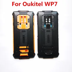 New Original For Oukitel WP7 6.53'' Cellphone Housings Back Battery Cover Case Bottom Shell Repair Parts For Oukitel WP7