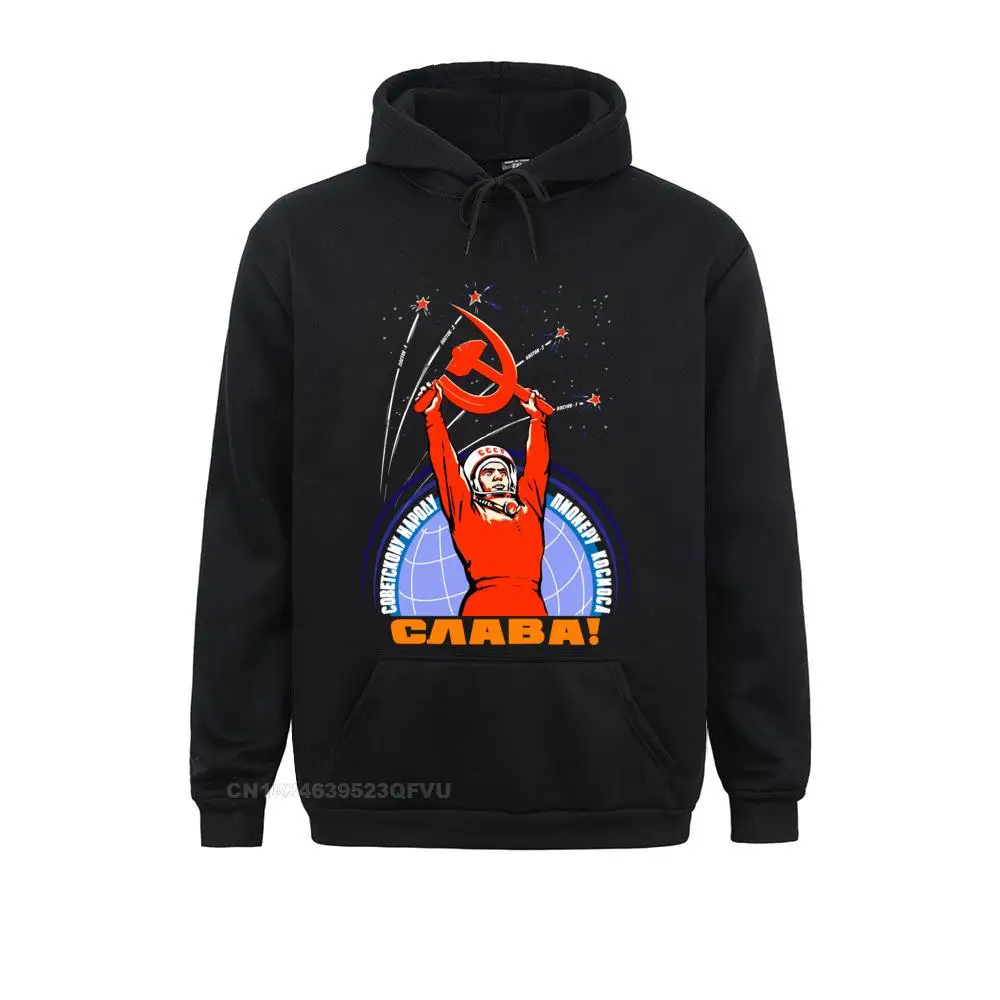 Propaganda Yuri Gagarin The Soviet Union Men Communist Ussr Comrades Russia Oversized Hoodie Camisas Harajuku Pullover Hoodie