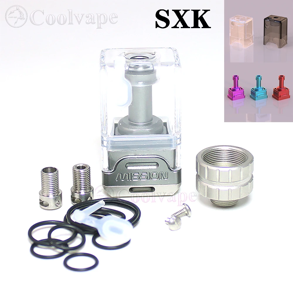 SXK DotMission Style RBA do elektronicznego papierosa dotMod System Pod zestaw do e-papierosa akcesoria Rta zbiornik parownika