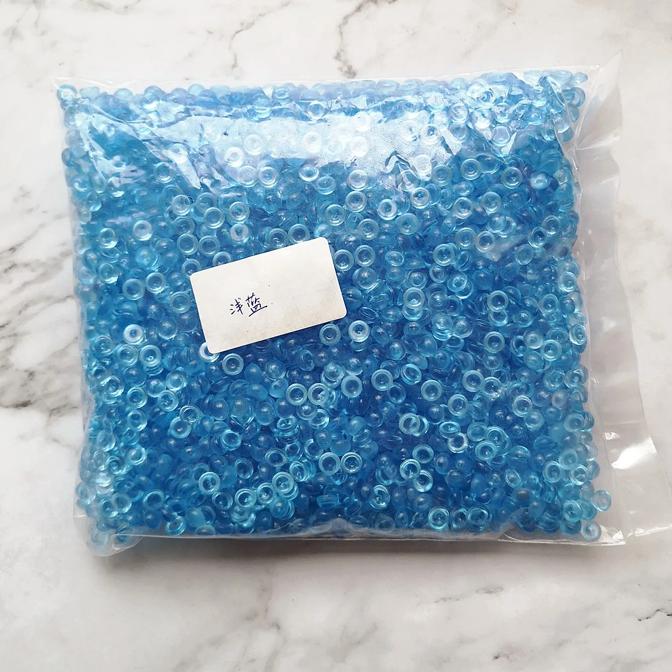 500 gr/los 7mm Mehrfarbige Runde Form Kuppel Fischglas Perlen Design Acryl, Kristall Cabochons, Zubehör Für Diy – Detail 11